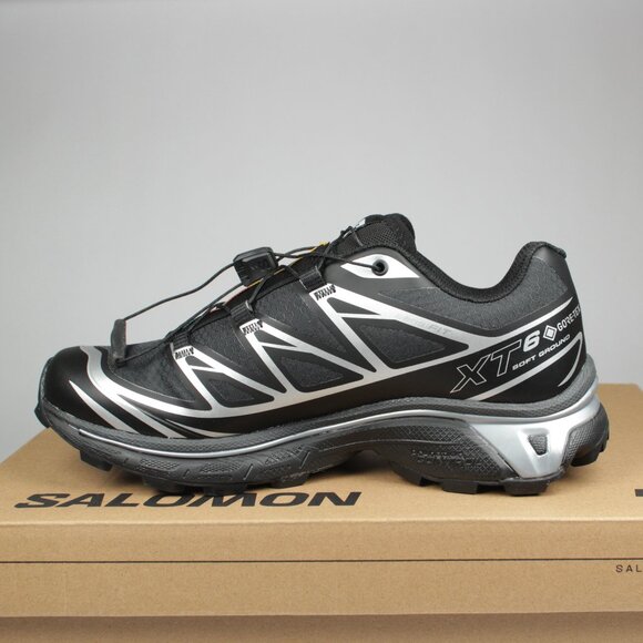 Salomon XT-6 Gore-Tex - NEW - Black/Silver Waterproof Gender-neutral - Picture 3 of 5